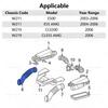 For 2003-2006 W211 W219 Mercedes Benz E/CLS Class E500 E55 AMG CLS500 CLS55 AMG Air Intake Duct Hose Tube 1130942182 1130942282