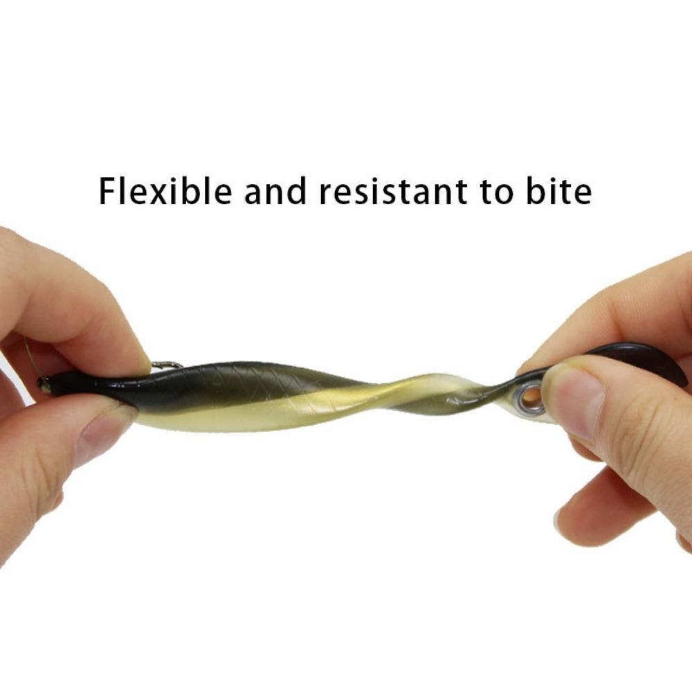Fishing Soft Lure Bait Jigging Can Bounce With Slip Mechanism Artificial Swimming For Bass/Trout/Pike Outdoor Fishing Supplies