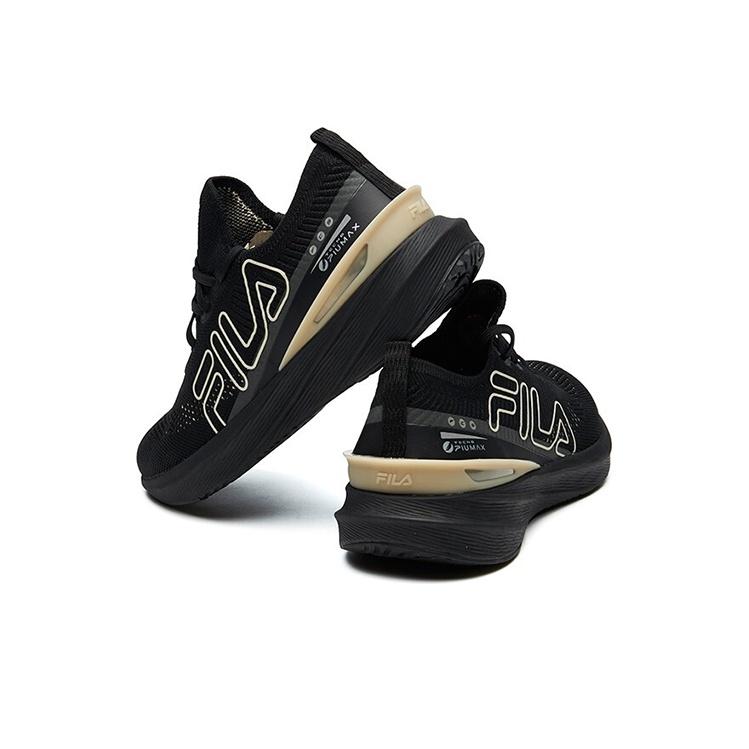 FILA Athletics Vola 200 Sport Simple Fabric Low-Top Marathon Running Shoes Women sneaker Black A12W112202FBK