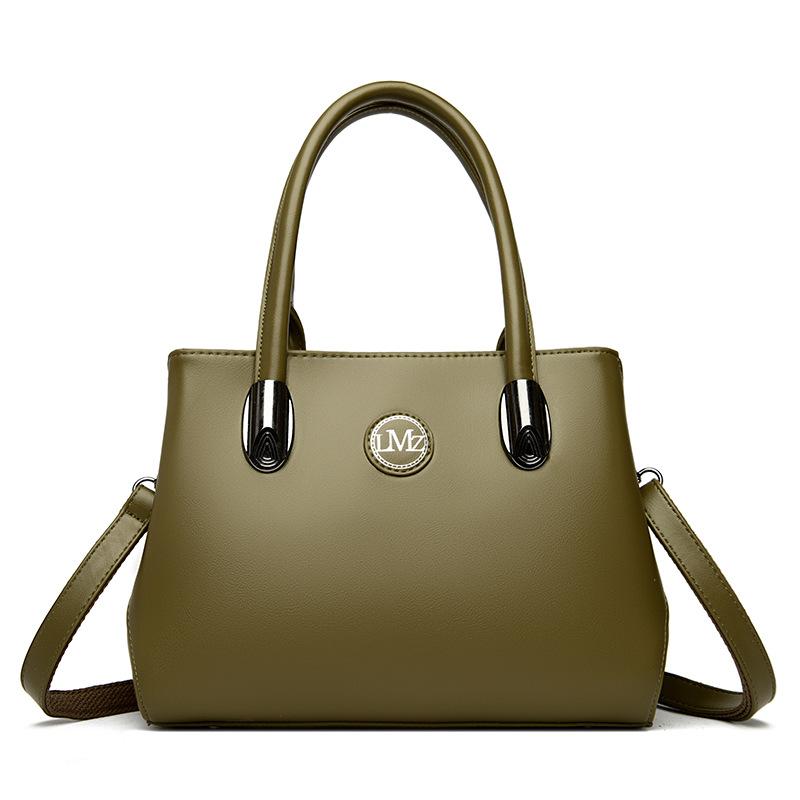 

New women s small bag three-compartment mobile phone bag Korean version women s bag change bag shoulder messenger bag middle-aged and elderly зелёный