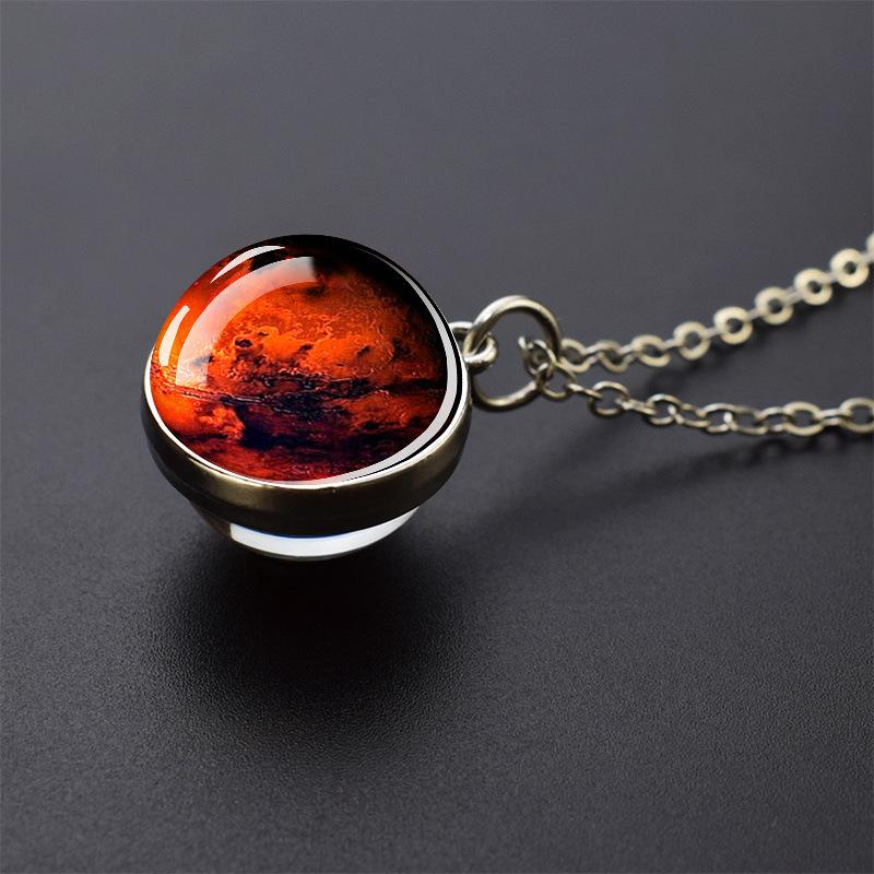 Pendant 1pc Solar System, Ball, Fashion Accessories Gift Necklace for Men and Women