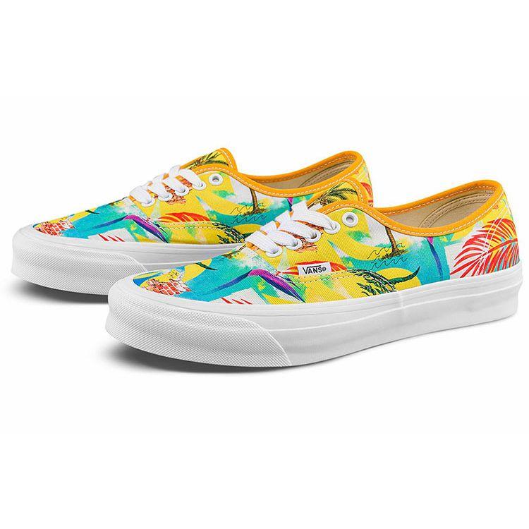 Vans OG Authentic LX Citrus Palm Unisex Sneakers Multi-Color VN0A4BV9B4T