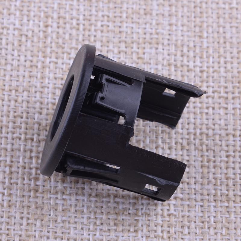 4Pcs Black Plastic Car Parking Assist Sensor Bracket Bezel 5LS52TZZAA Fit for Dodge Ram 1500 Classic