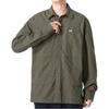 Timberland Maglia Polo a Manica Lunga Tinta Unita con Logo da Uomo Verde A5Y9NA58