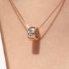 [14K gold] Eve Butterfly Charm Pendant