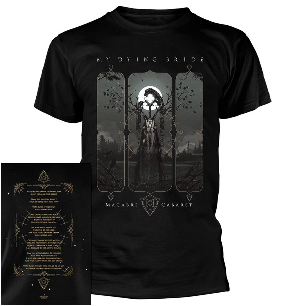 My Dying Bride Macabre Cabaret Shirt S-4XL T-Shirt Metal Band T-Shirt XL
