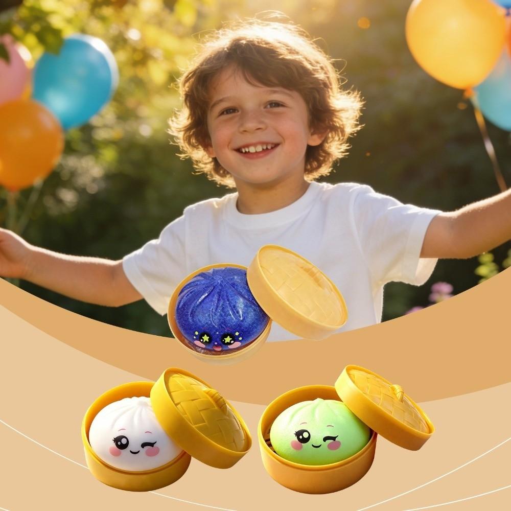 Mit Dampfgarer Knödel Squishy Spielzeug Weicher Stressabbau Sensorischer Ball Entspannungswerkzeug