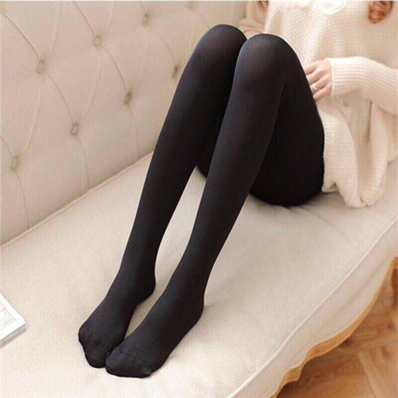 60D Velvet Leggings Season Ladies 60D Leggings Pantyhose, Nine-Point Jumpsuit Anti-Hook