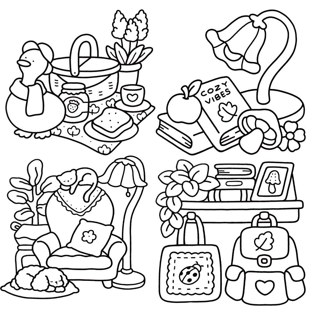Popular Kids' Comedy Days Coloring & Doodling Book Series