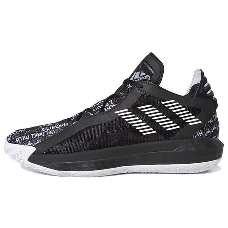 Adidas D Lillard 6 Hecklers Get Dealt With Fashion Versatile Shock Absorption Non-Slip Wear-Resistant Low-Top Performance Basketball Shoes EH2074