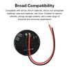 DC 7-11V Round LED Indicator Voltage Battery Level Indicator Power-off Memory Universal Display Board for Acid Lithium Battery