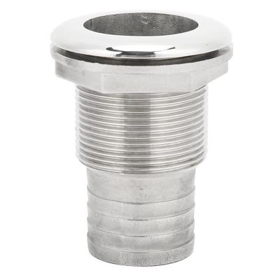 Marine Boat Thru Hull Fitting Connector Stainless Steel Hose Tail Barb Marine Hardware1inch