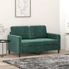 VidaXL 2-Seater Sofa, Loveseat with Pillows, Seat with Padded Armrests and Backrest, Living Room Furniture, 359434