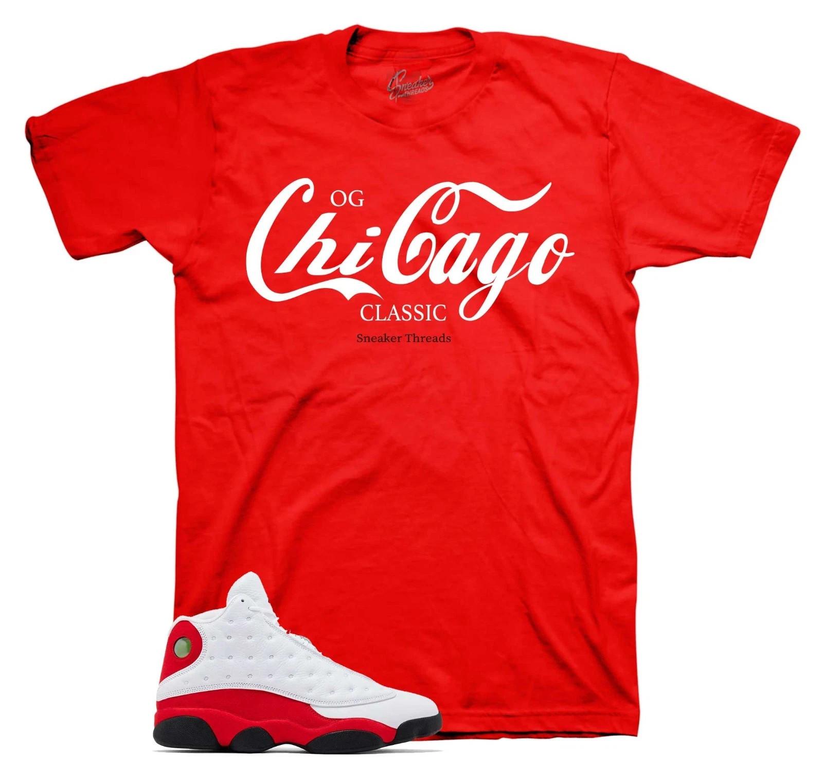 Chicago Cherry Sneaker T Shirt Classic Streetwear Graphic Tee Unisex XXXL
