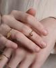 Bonbeau Mini Heart Simple Drop Ring (Type B)
