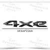 Autocollant Insigne de Coffre Arrière Style Carbone 3D en Plastique ABS pour Jeep 4xe Logo Grand Cherokee Wrangler Compass Décor po1