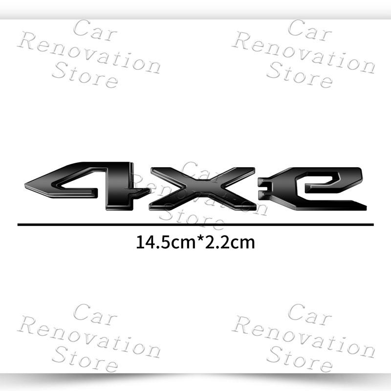 Autocollant Insigne de Coffre Arrière Style Carbone 3D en Plastique ABS pour Jeep 4xe Logo Grand Cherokee Wrangler Compass Décor po1