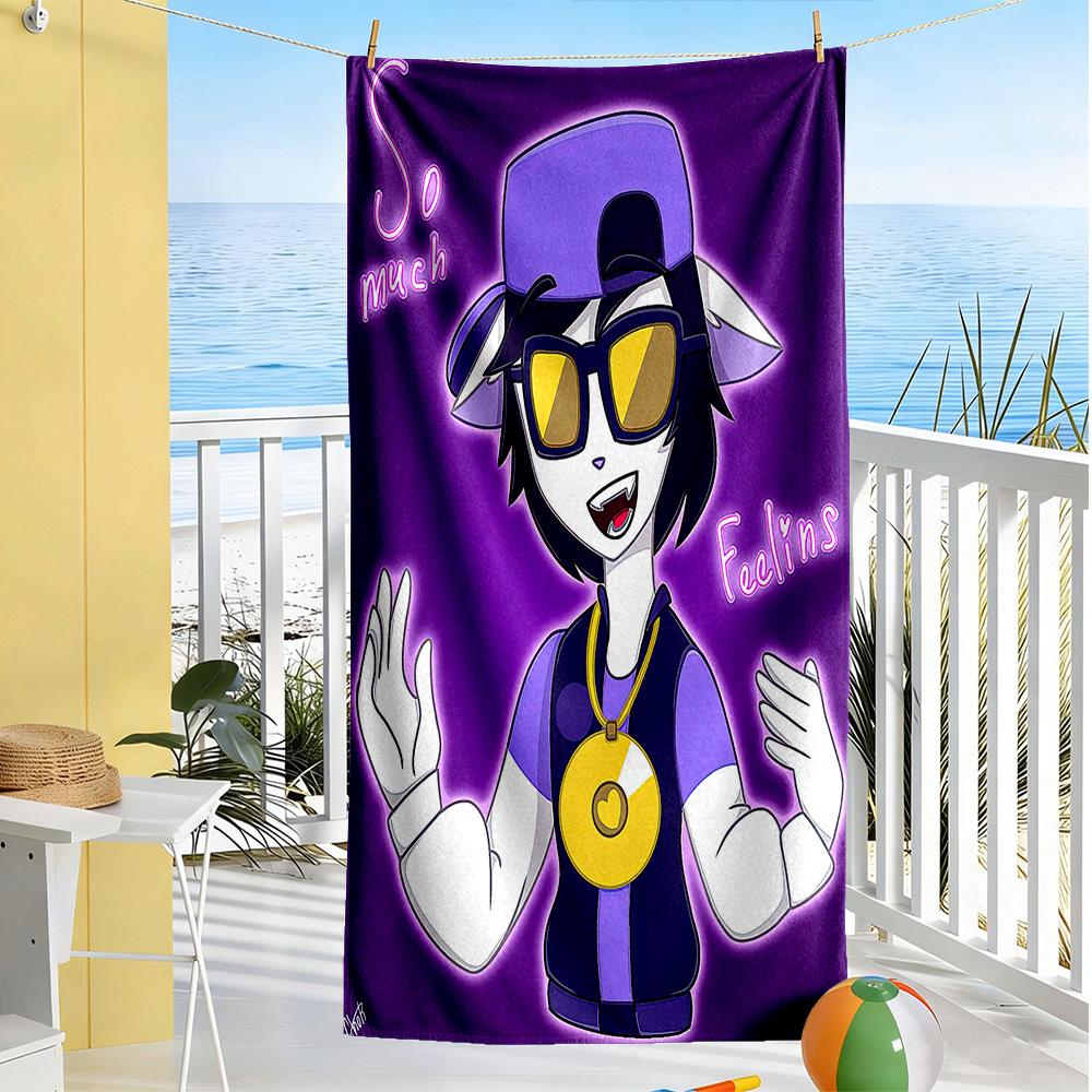 Incredibox Beach Towel Soft Durable Quick-Dry Comfortable Lightweight Suitable for Sports, Travel, Swimming, Yoga, Bathroom, Beach, And Pool