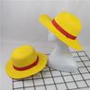Hat Female Anime ONE PIECE Luffy Cos Anime Hat Straw Hat Summer Beach Sunshade Sun Protection Cool Hat