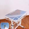 PVC Transparent Table Protective Cover Tablecloth Students Table Mat Desk Pad Waterproof Oil-proof Primary School Desk Cover