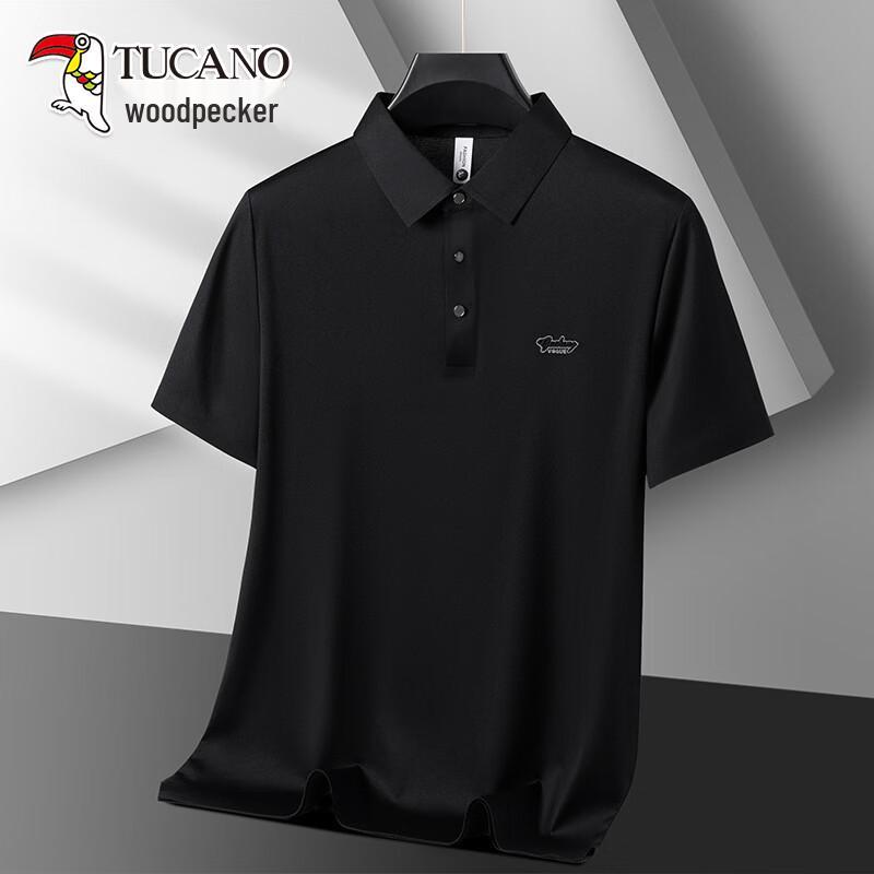 TUCANO Men s Premium Ice Silk Business Polo Shirt M