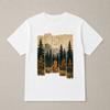 Fuchs Berg Herbst Hemd Rustikal Wald Tierwelt Naturfreund Herbst T-Shirt