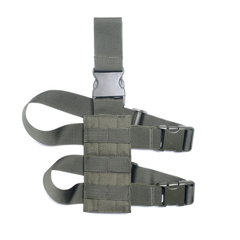 Universelles Drop-Leg-Holster Holster für Jagd Paintball Panels mit verstellbarer Passform Molle-Gurt