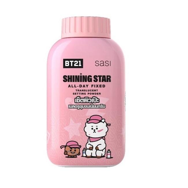 SASi X BT21 All-Day Fixed Translucent Setting Powder 50g.