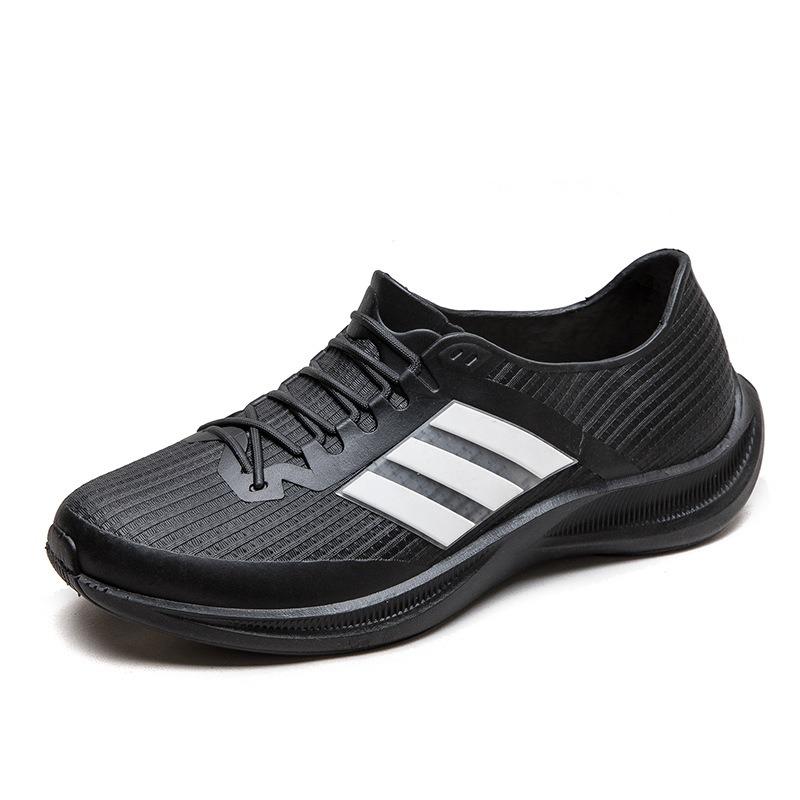 Couple low-top rain shoes men's outdoor waterproof shoes non-slip fashion women's rain boots kitchen work rubber shoes fishing