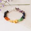 Chakra Bracelet 7 Chakra Crystal Chip Stones