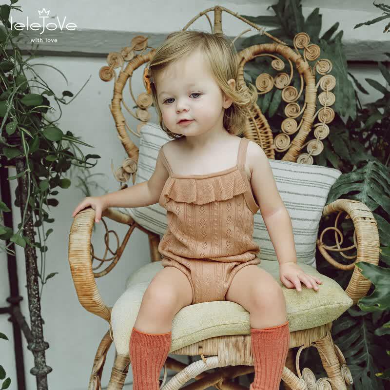 LELE JOVE Girls  Nordic Hollow Jumpsuit 73
