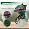 T02C!Piranha Flower Replica Movie Prop Yard Resin Ornaments Little Shop Of Horrors Halloween Decoration
