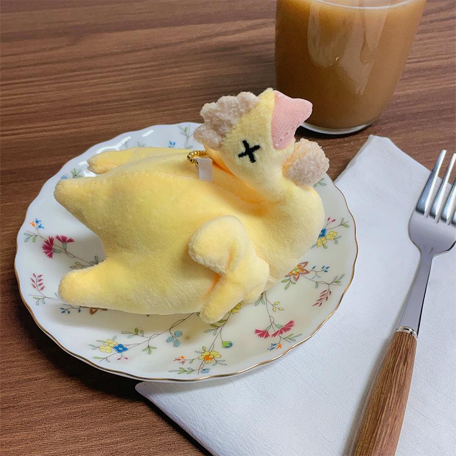 Cute Mini Breakfast Series Keychain Doll - Wedding Favor & Bag Charm