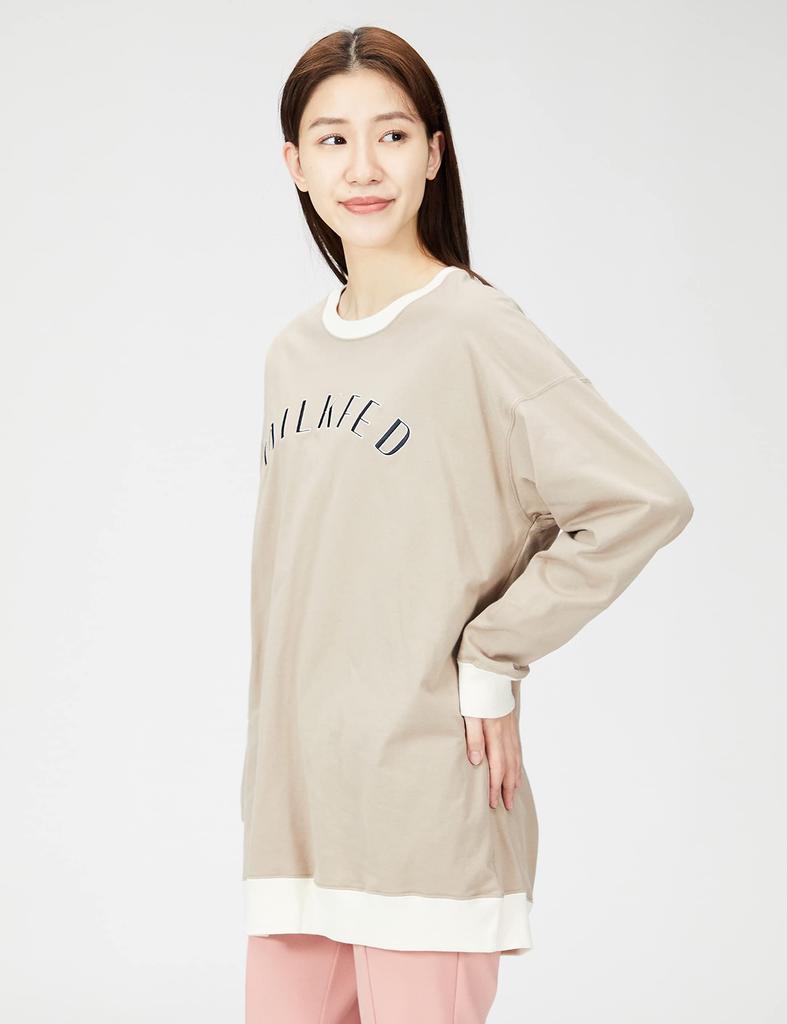 Milkfed Long Sleeve Tee Bi-Color