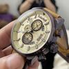 Timberland Callahan Series Watch Quartz Movement Beige Dial Chronograph Outdoor Sports American Vintage Men watches TDWGF2102604