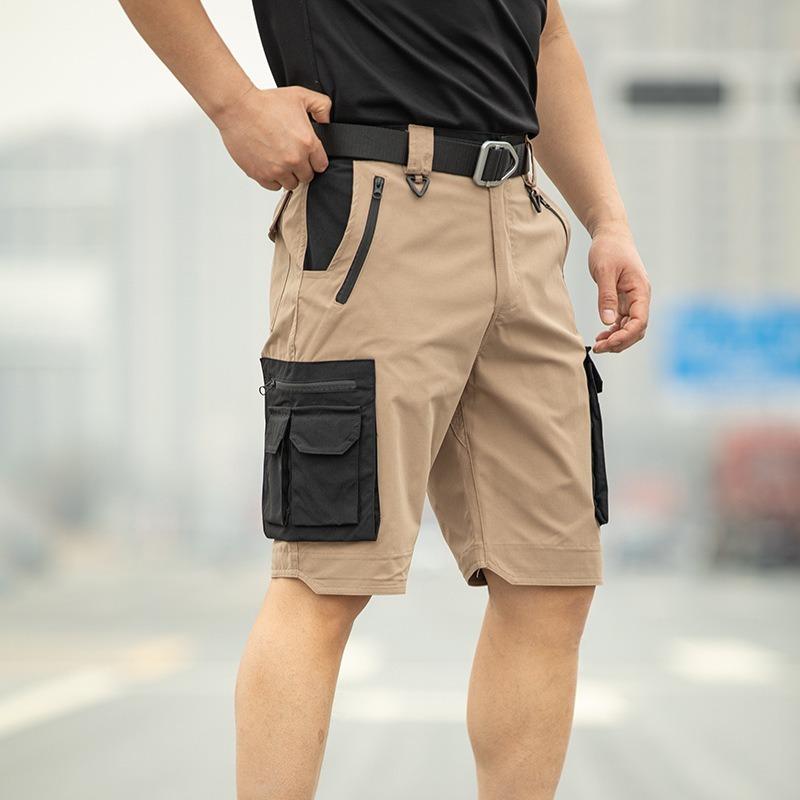 Herren taktische Cargoshorts Schnelltrocknend Leicht Mehrere Taschen Militärstil zum Wandern Angeln Camping Arbeit Sommer Outdoor