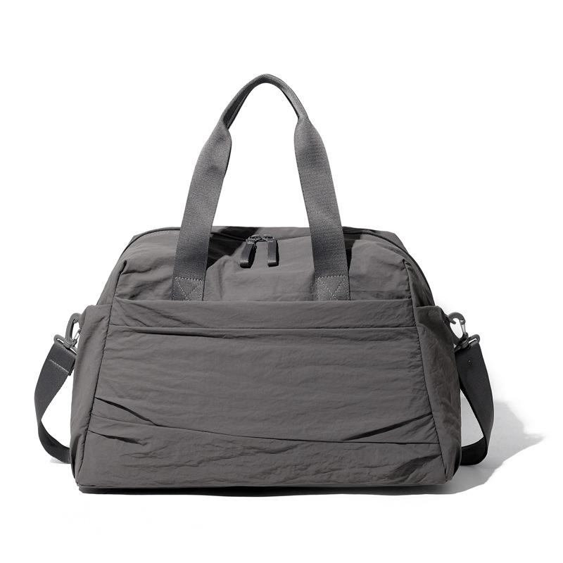 

Чоловіча спортивна сумка для фітнесу, жіноча сумка для йоги, сумка для вихідного багажу, дорожня сумка темно-сірий