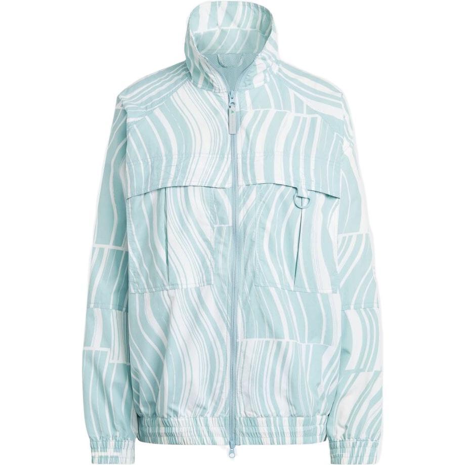(WMNS) adidas By Stella McCartney Truecasuals Printed Tracktop White Grey Women s HT1102 M