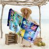 Bluey Personalized Name Beach Towel Soft Durable Quick-Dry Perfect for Traveling Yoga Camping and Swimming