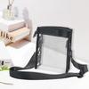 Enkrio Clear Transparent Crossbody Shoulder Clear Waterproof for Travel and Size Small Bag, Bag, Bag, Pouch, Pouch, Commuting,