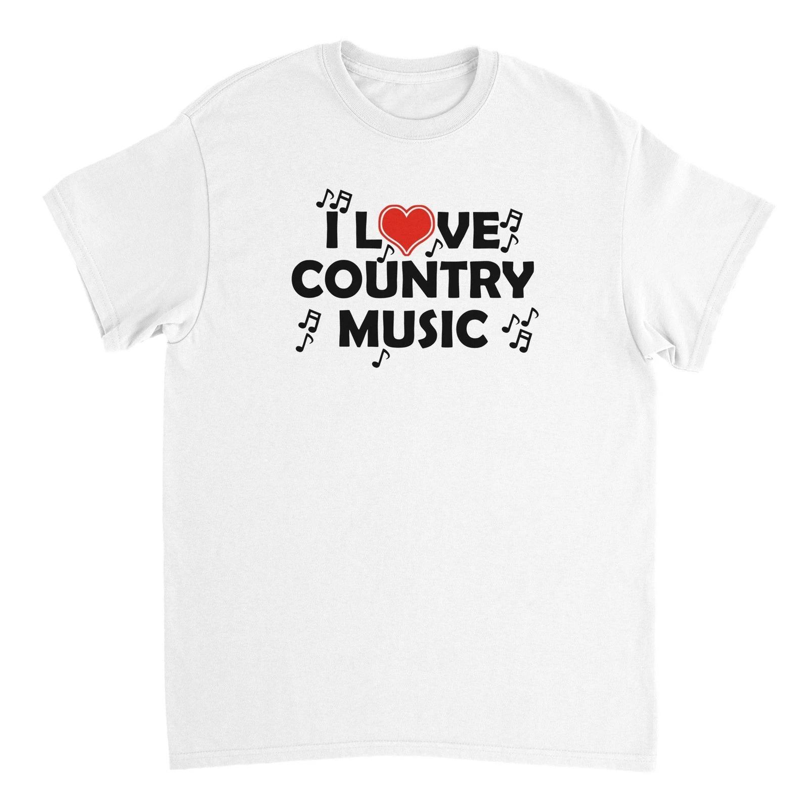 I Love Country Music T-shirt XL