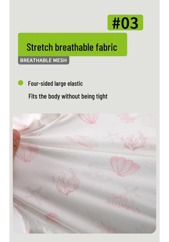 Bamboo Fiber Long-Sleeve Summer T-Shirt for Boys and Girls