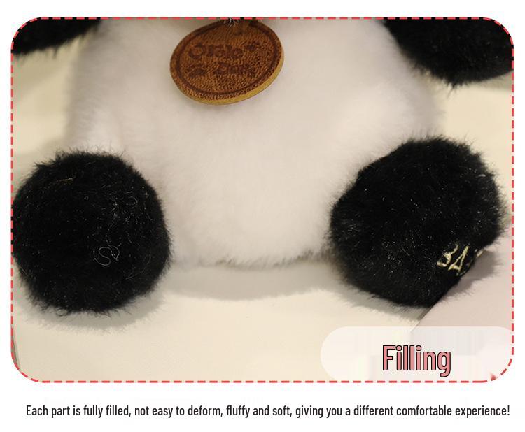 Xiang Dundun Happy Land Raccoon Plush Doll - Cute Trendy Desktop Companion
