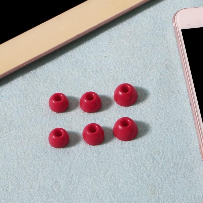 6Pcs Silicone Ear Tips for Studio Buds/Fit Pro, Replacement True Wireless Noise Reduction Earbuds Eartips Earplugs