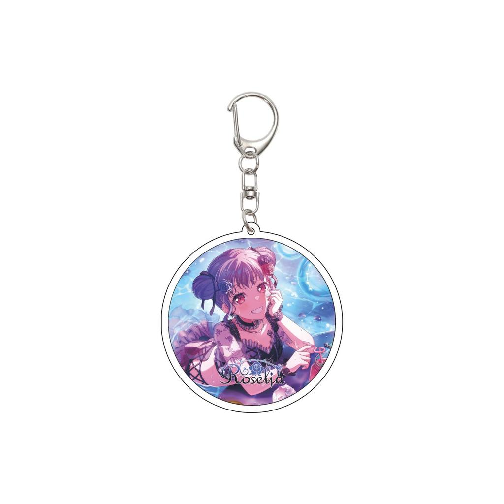 55MM Anime BanG Dream It's MyGO Keychain Takamatsu Tomori/Anon Chihaya/Rāna Kaname Key Chain Acrylic Model Plate Christmas Gifts