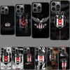 Fashion Besiktas BJK Phone Case For Iphone 16E 15 Pro 14 Plus 17Air 16 17 Pro Max 12 13 Mini X XS XR 7 8 SE2020 Capa Cute Cover