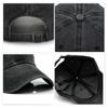 Solid Color Baseball Cap Women's Plain Sport Golf Cap for Man Washed Cotton Dad Hat Sun Hats