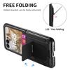 For Motorola Razr 60/50 5G Case Kickstand Retro Leather Back Cover with Card Holder
