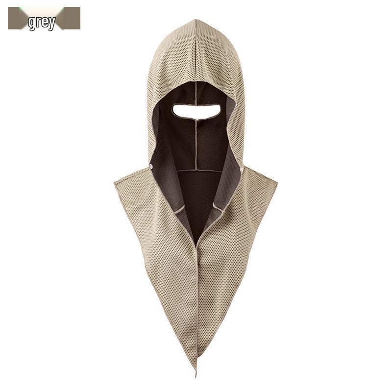 Quick-Dry Hooded Sun Protection Shawl for Hair-Exposed Activities