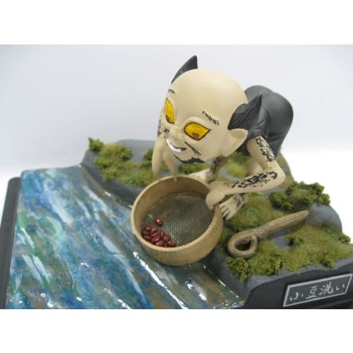 Doyusha Yokai Family Tree Series [Reprint Edition] Azukiarai Plastic Model 3 (Human and Animal)